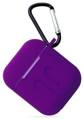 Чехол Imarket07 для Apple AirPods, AirPods 2 фиолетовый