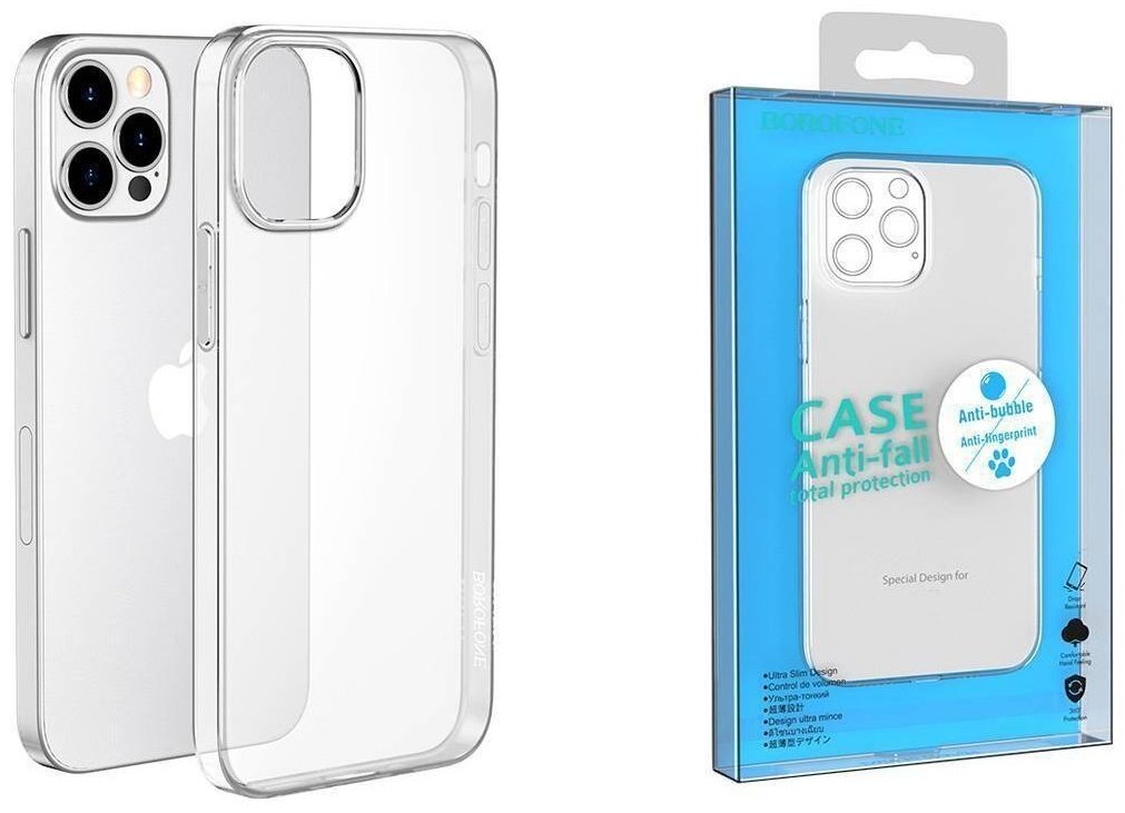 Чехол Borofone для Apple iPhone 13 Pro прозрачный купить,570