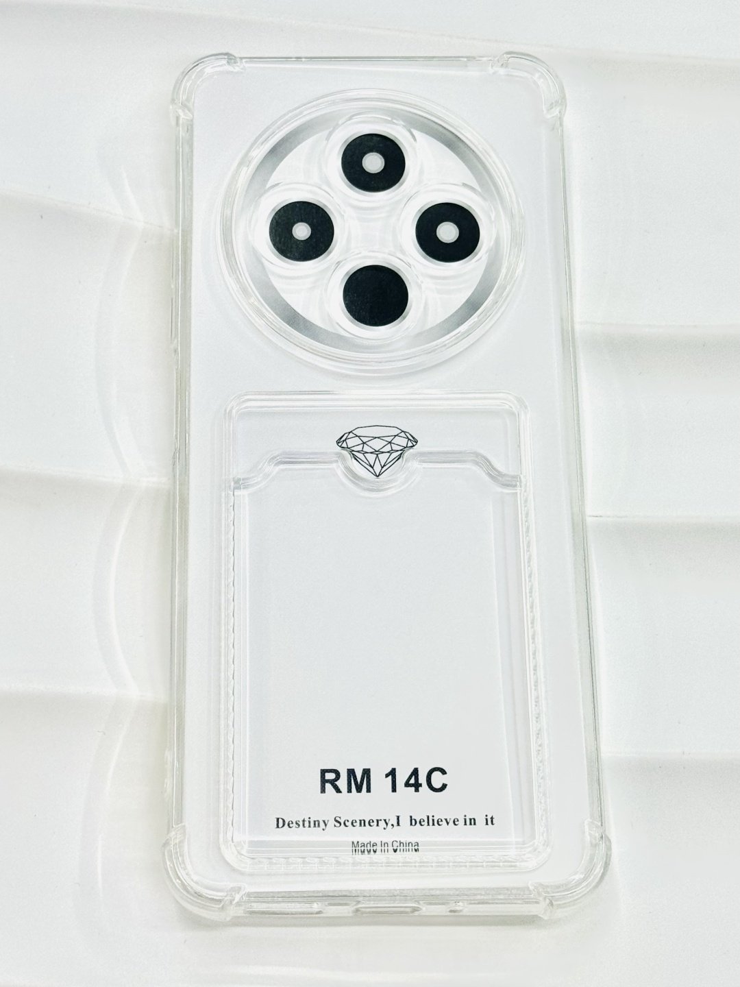 Чехол CASETiFY для Xiaomi Redmi 14C, Redmi A4 прозрачный купить,360