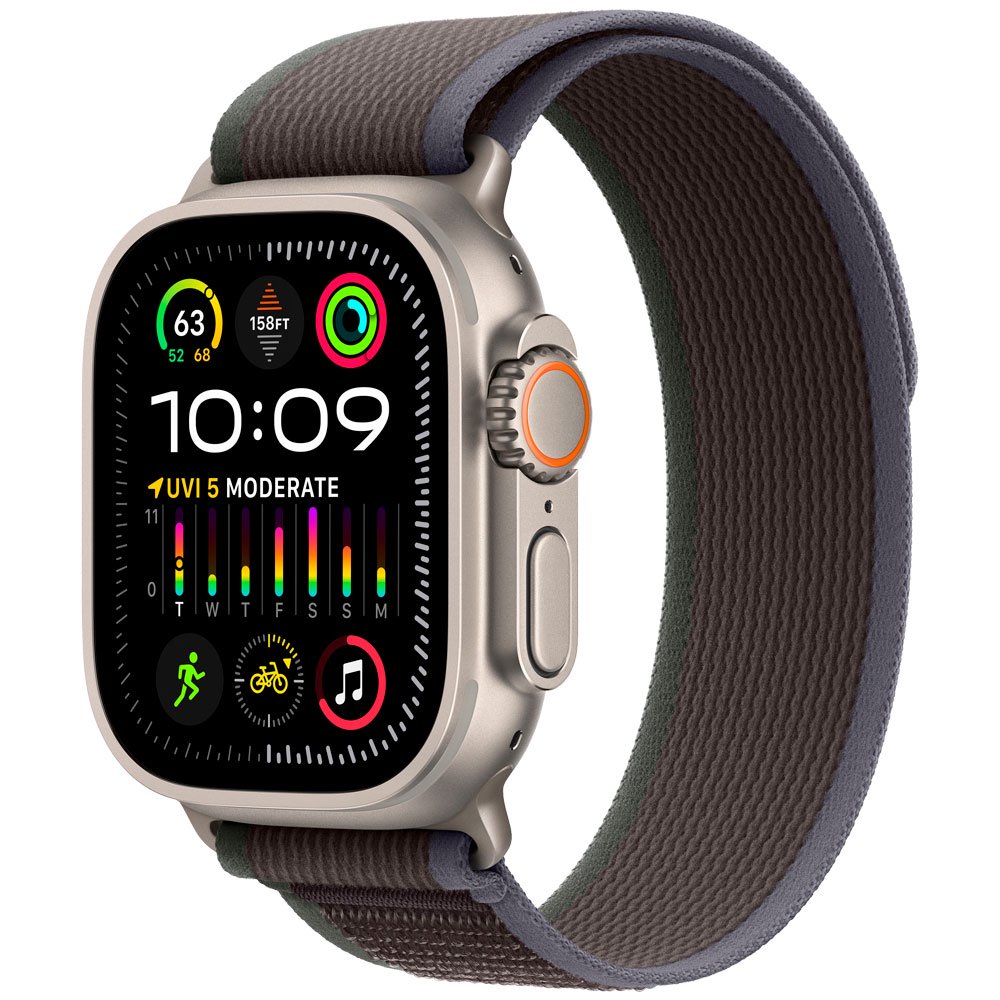 Смарт-часы Apple Watch Ultra 2 49mm MRF63 Titanium Case with Blue/Black Trail Loop - M/L
