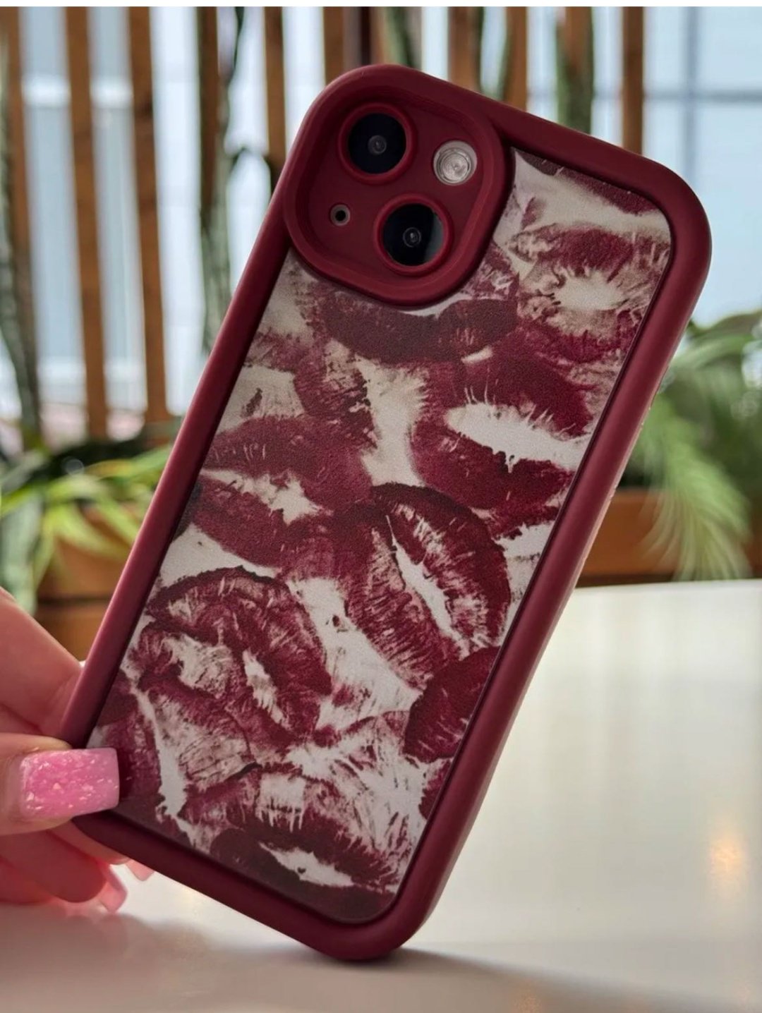 Чехол Make для Apple iPhone 13 бордовый купить,900