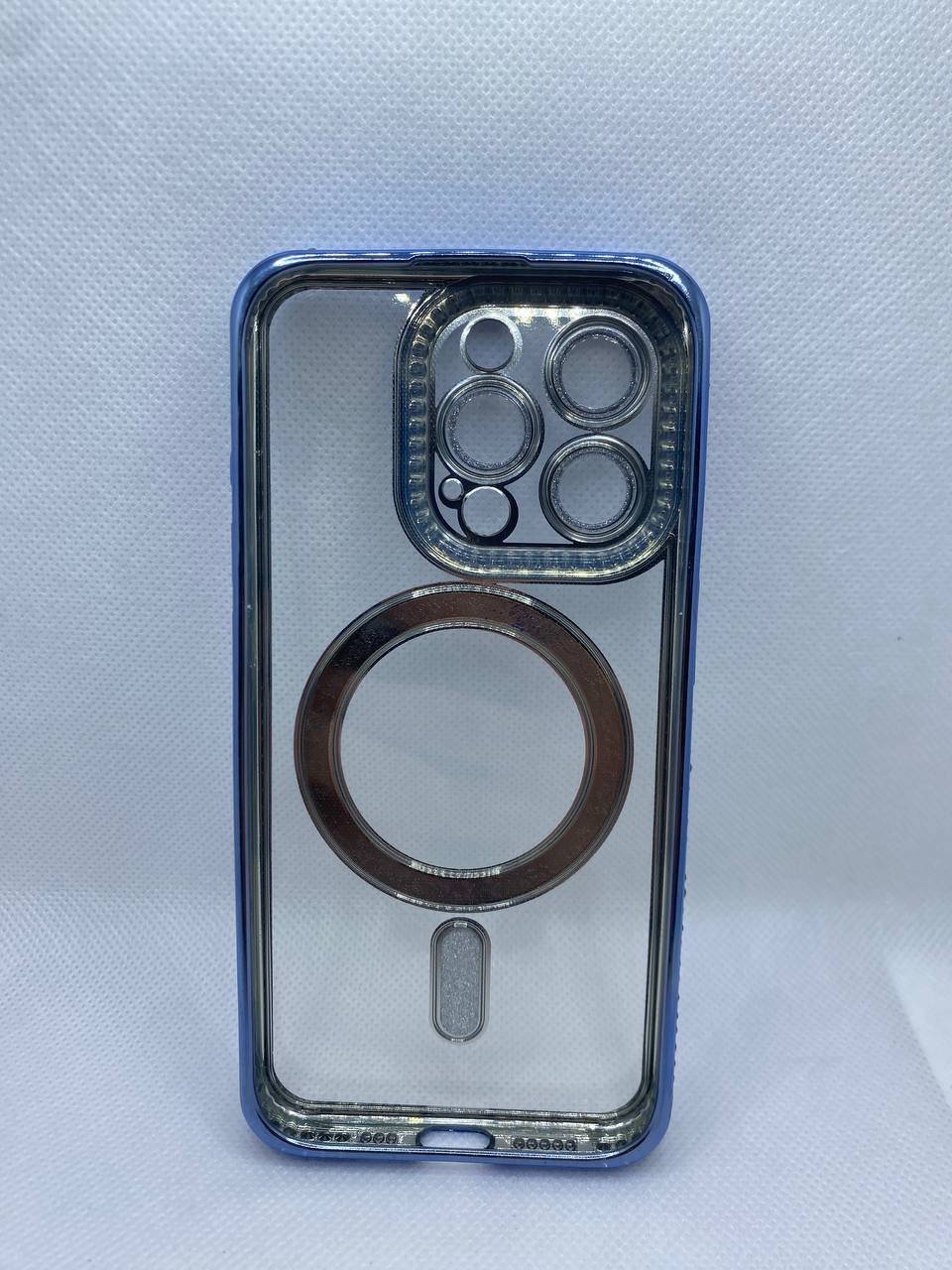 Чехол Fashion Case для Apple iPhone 15 Pro прозрачный купить,998