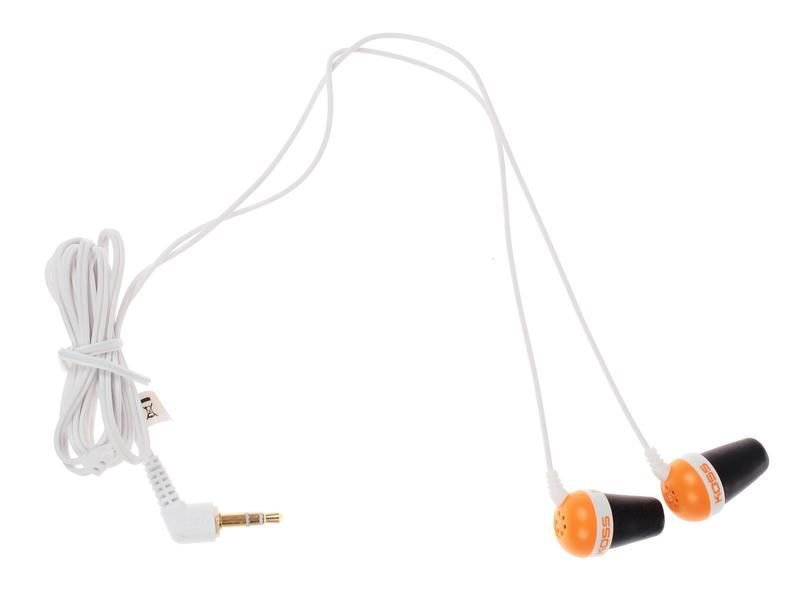Наушники Koss The Plug оранжевые купить,NaN