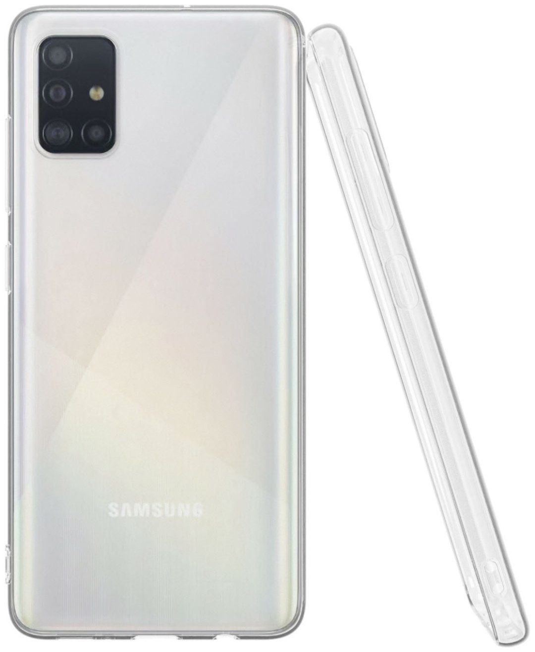 Чехол Mcover для Samsung Galaxy A51 прозрачный купить,352