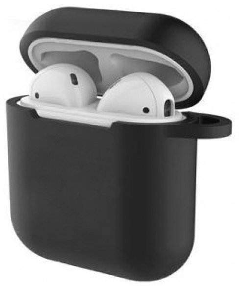Чехол DEVIA для Apple AirPods 2 черный