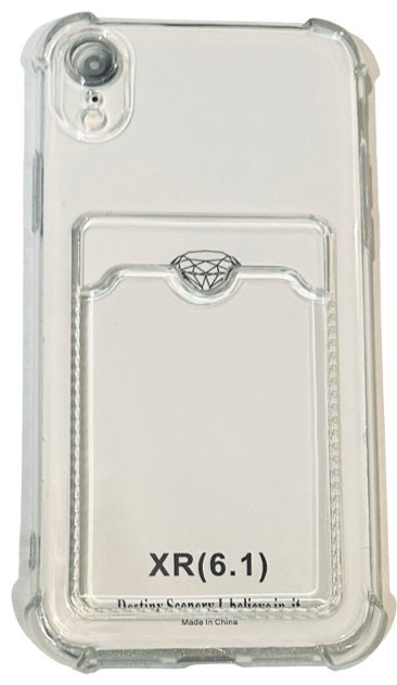 Чехол Diamond для Apple iPhone Xr прозрачный купить,463