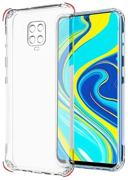 Чехол Crystal Mirror для Xiaomi Redmi Note 9s прозрачный купить,770