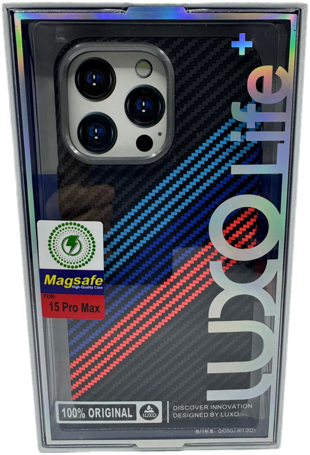 Чехол Luxo для Apple iPhone 13 Pro Max черный - ForteMarket Чехол Luxo для Apple iPhone 13 Pro Max черный купить,2584