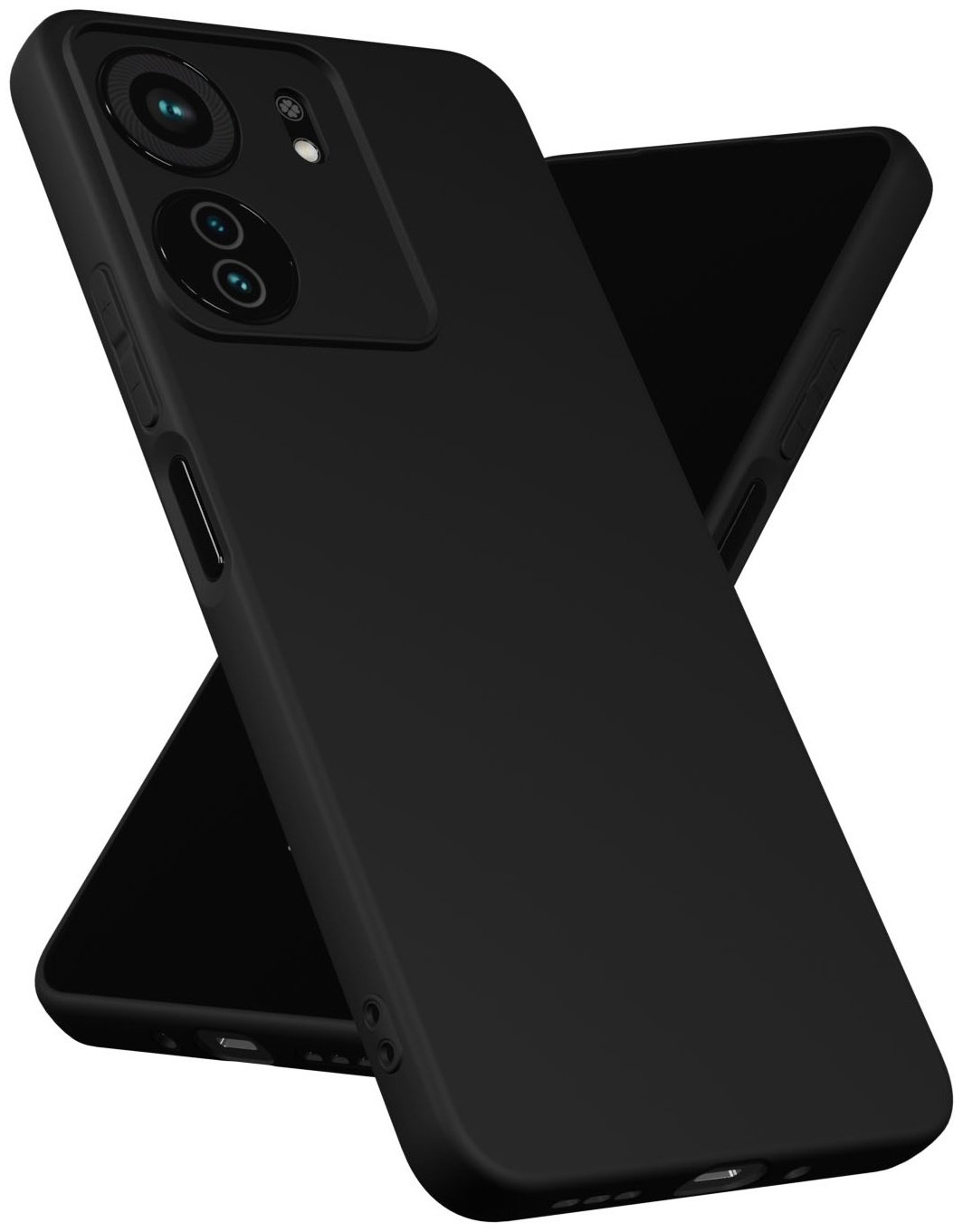 Чехол Mcover для Xiaomi Redmi 13C черный - ForteMarket Чехол Mcover для Xiaomi Redmi 13C черный купить,748