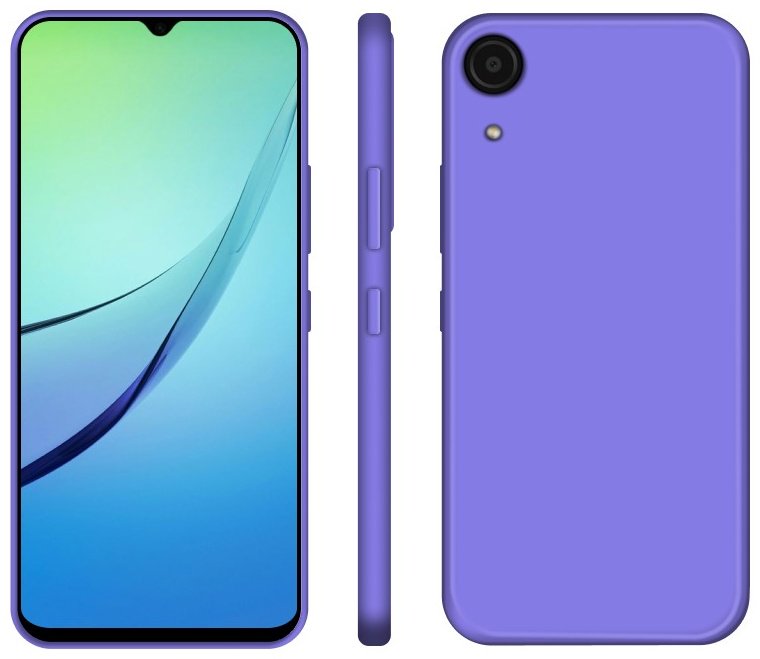 Чехол BAIKO для Samsung Galaxy A03 core сиреневый купить,900