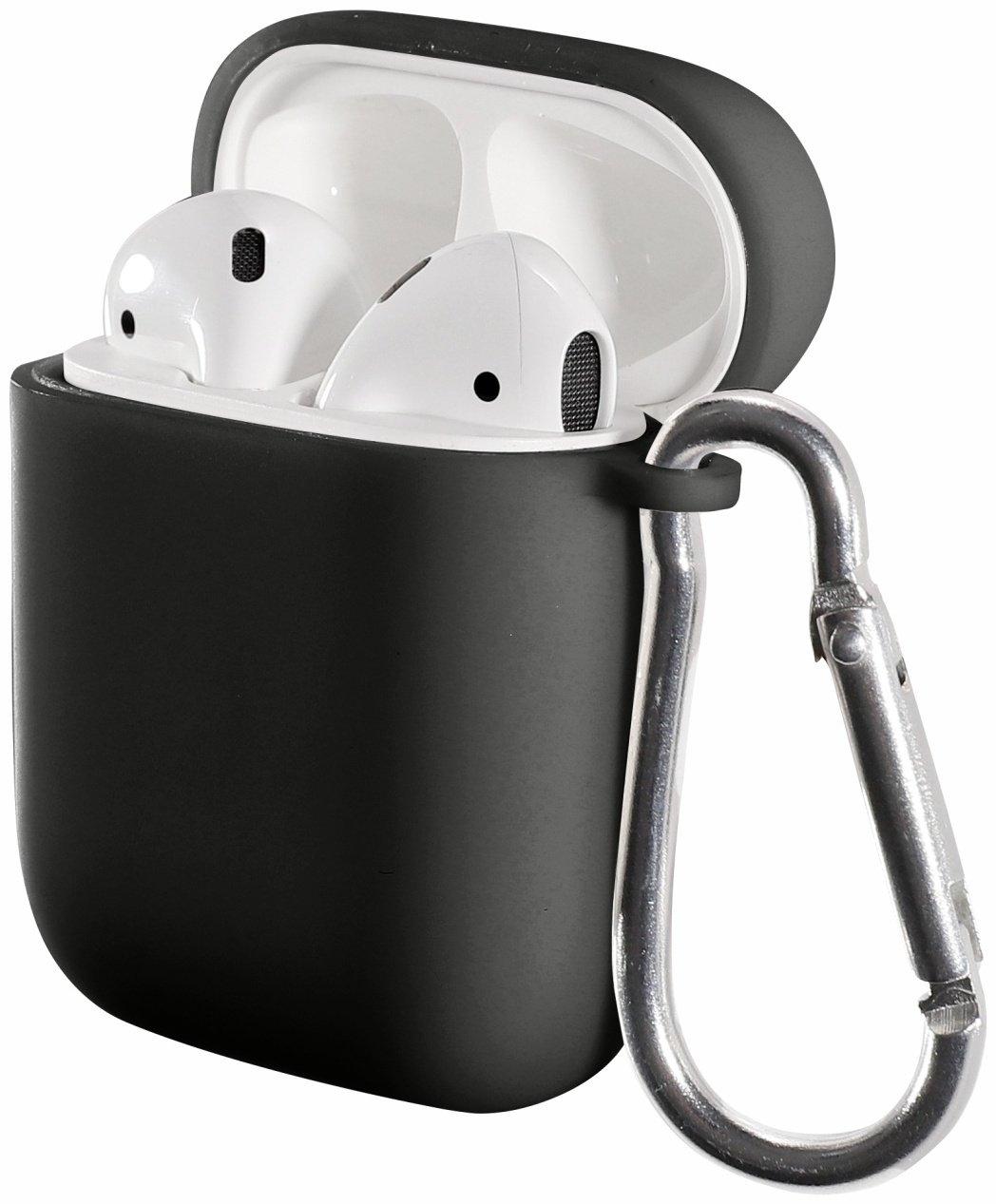 Чехол Mcover для Apple AirPods, AirPods 2 черный