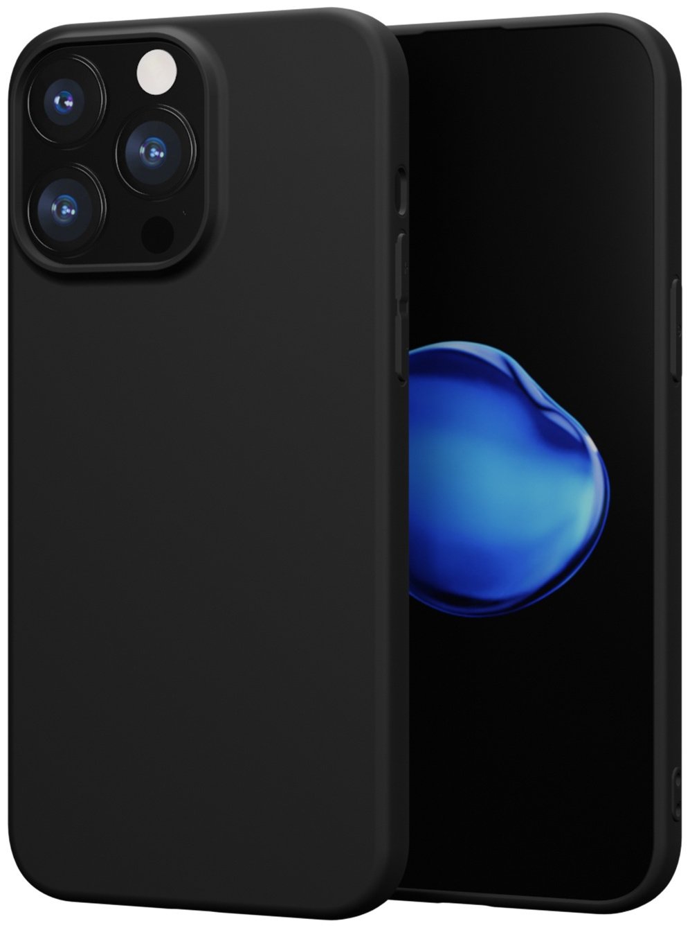 Чехол Mcover для Apple iPhone 15 Pro Max черный купить,749