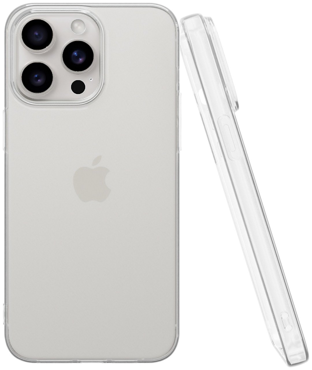 Чехол Mcover для Apple iPhone 15 Pro Max прозрачный купить,434