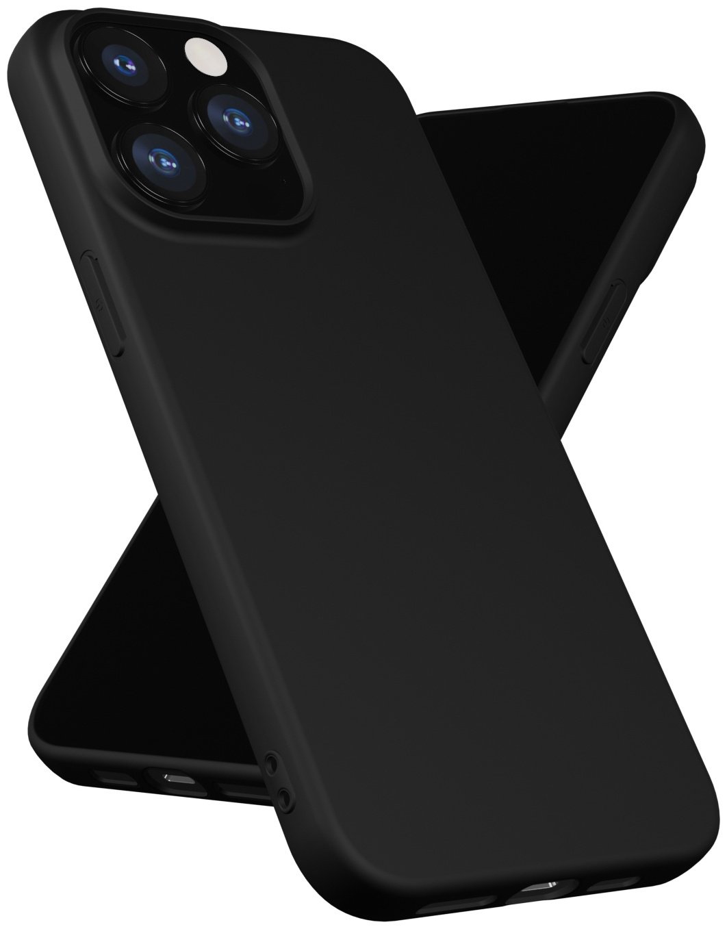Чехол Mcover для Apple iPhone 15 Pro Max черный купить,749