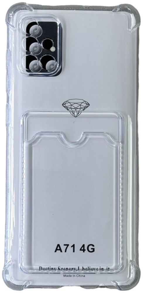 Чехол EMY для Samsung Galaxy A71 прозрачный купить,499