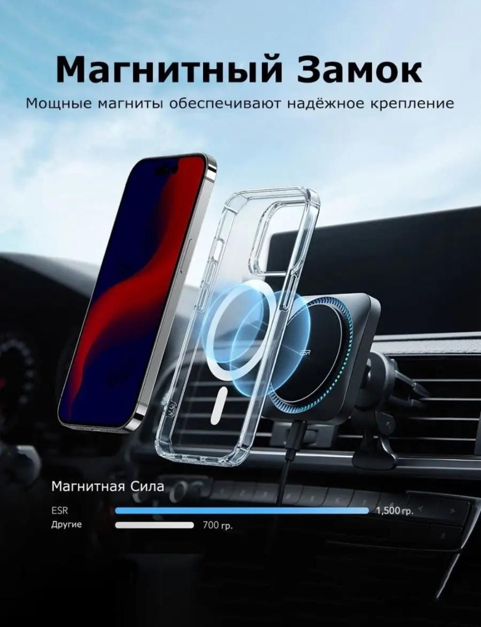 Чехол ESR для Apple iPhone 14 Pro Max прозрачный купить,799