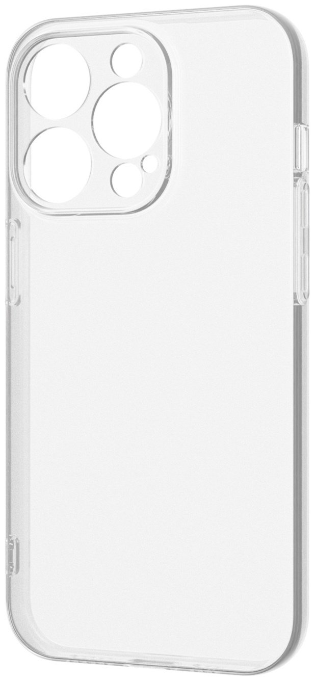 Чехол Mcover для Apple iPhone 15 Pro прозрачный