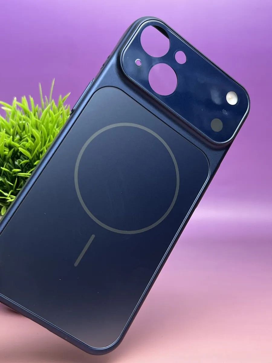 Чехол MMARKET для Apple iPhone 15 темно-синий купить,1447
