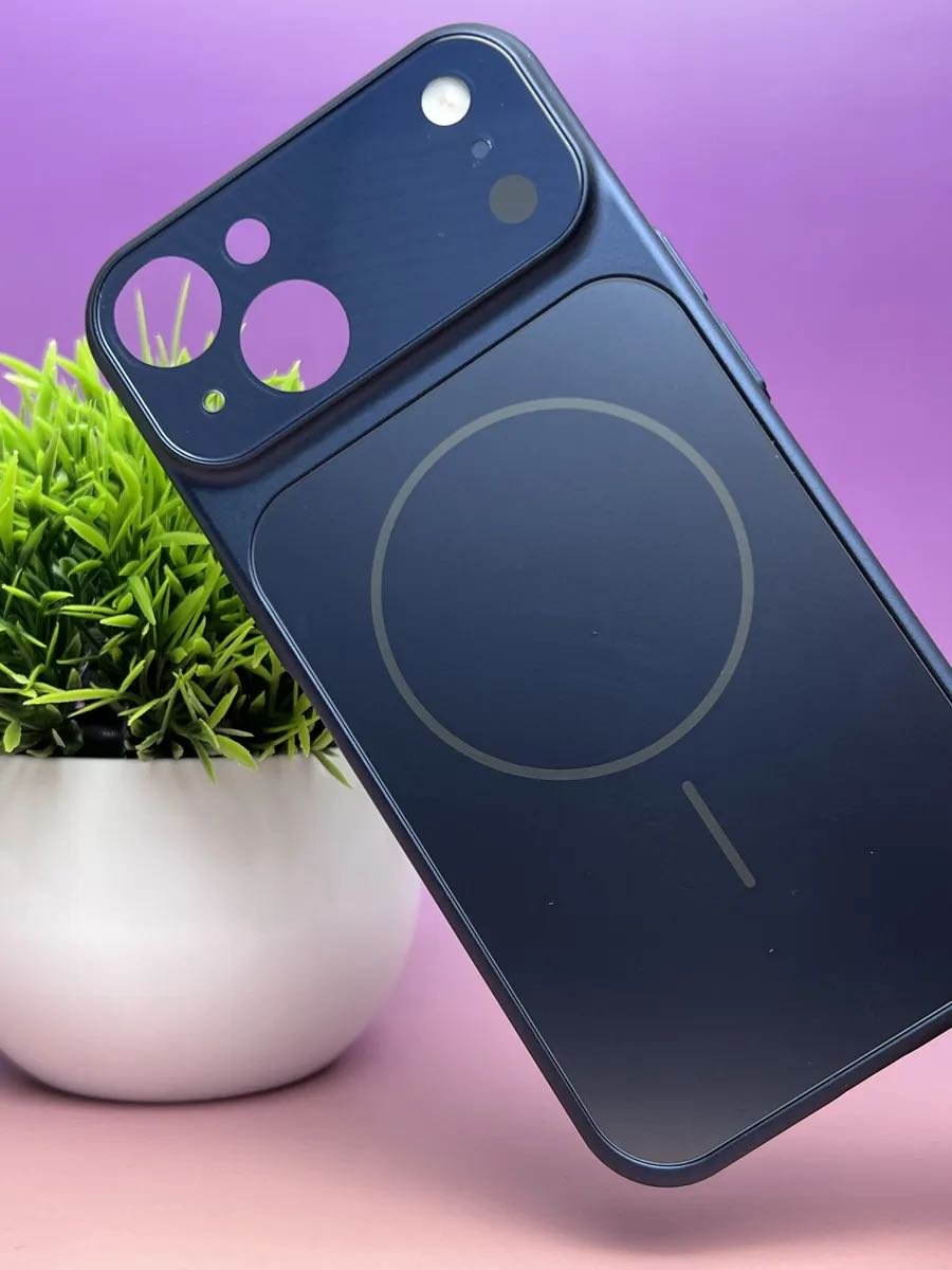 Чехол MMARKET для Apple iPhone 15 темно-синий купить,1447
