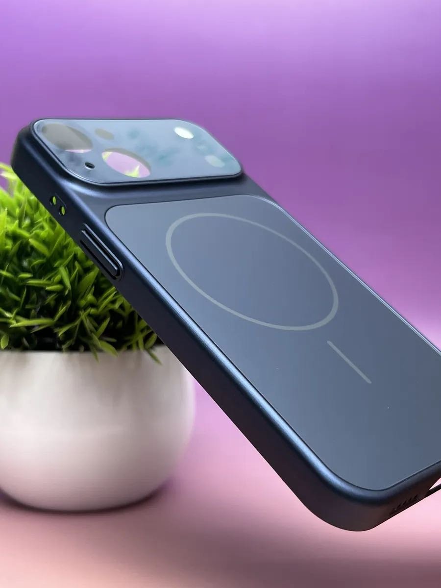 Чехол MMARKET для Apple iPhone 15 темно-синий купить,1447