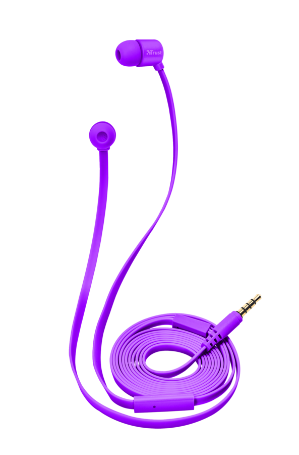 Наушники Trust Duga In-Ear фиолетовые