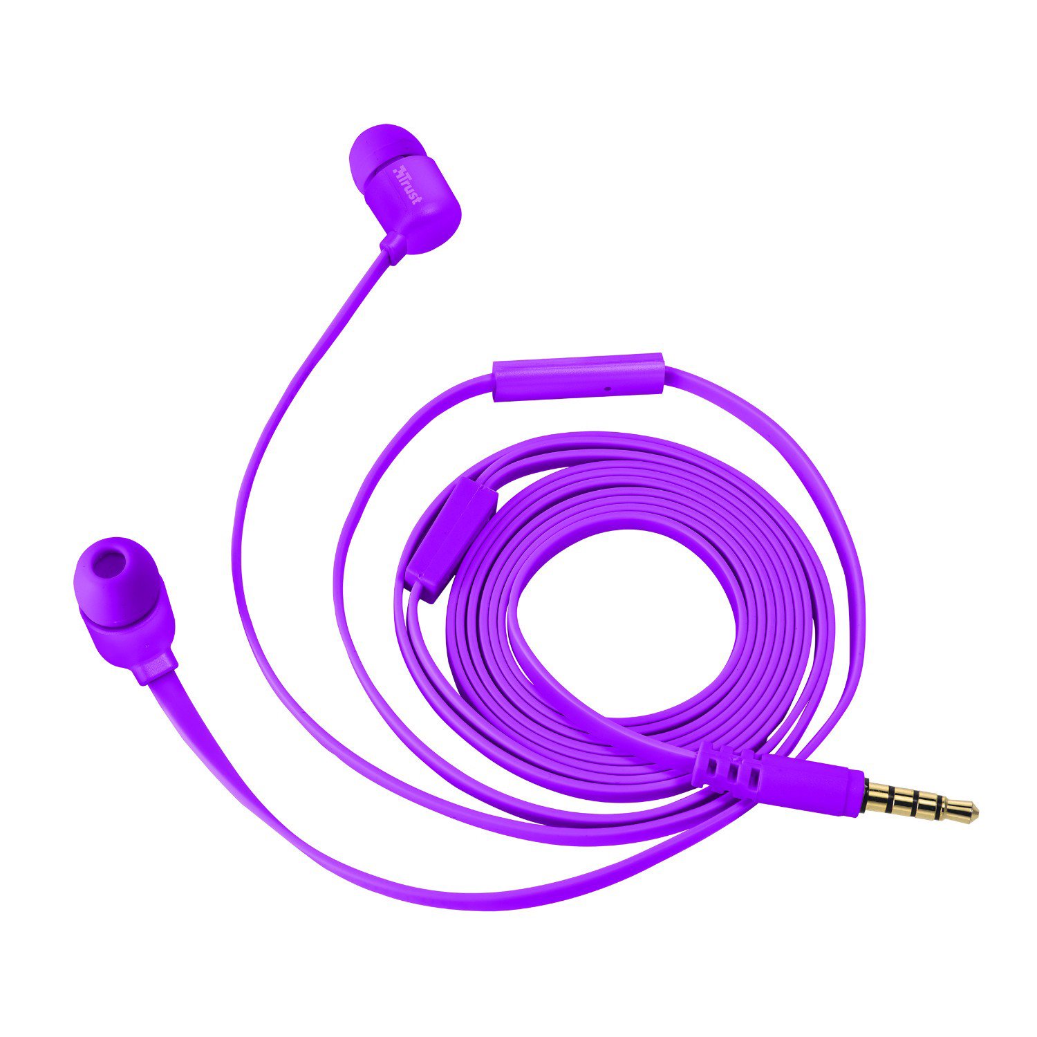 Наушники Trust Duga In-Ear фиолетовые
