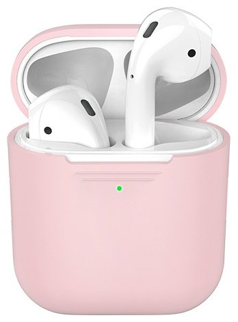Чехол Deppa для Apple AirPods, AirPods 2 розовый