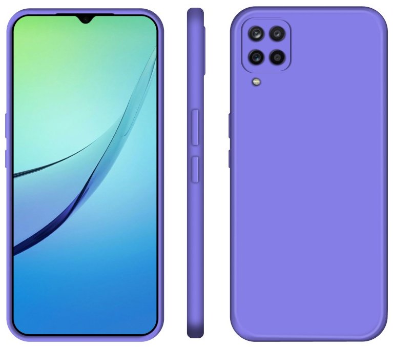 Чехол BAIKO для Samsung Galaxy A22 сиреневый купить,900