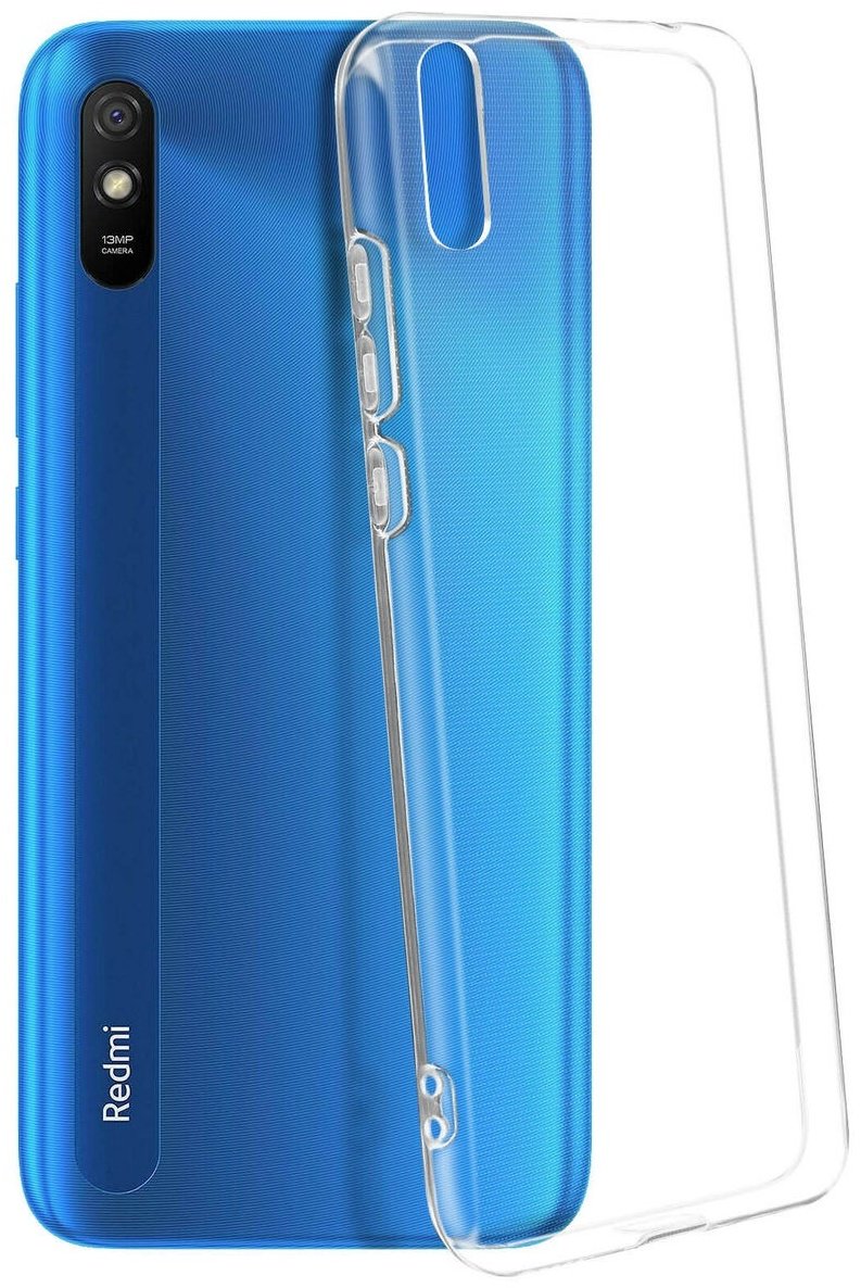 Чехол Mcover для Xiaomi Redmi 9a прозрачный купить,359