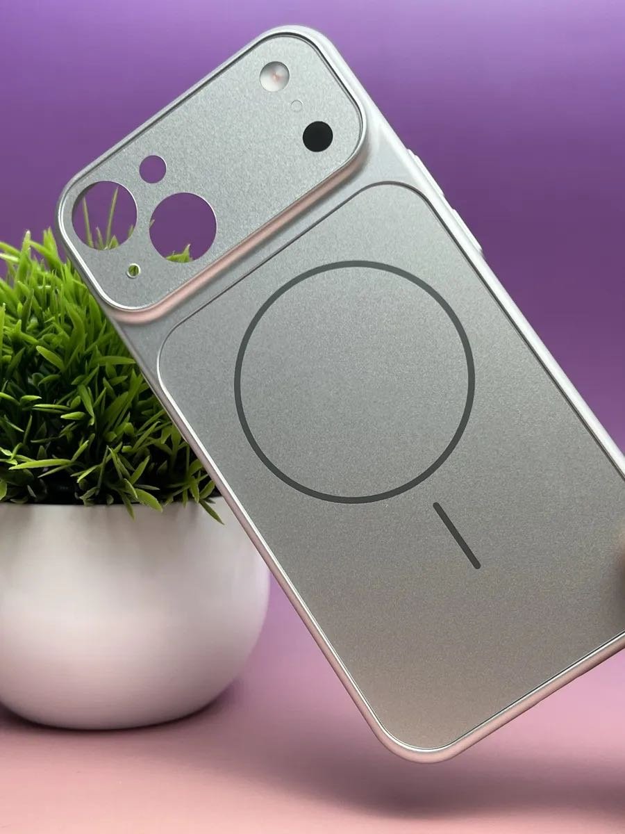 Чехол MMARKET для Apple iPhone 15 серый купить,1299