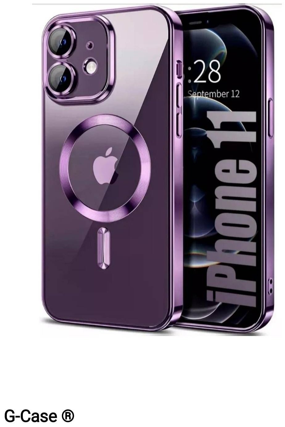 Чехол G-Case для Apple iPhone 11 фиолетовый купить,686