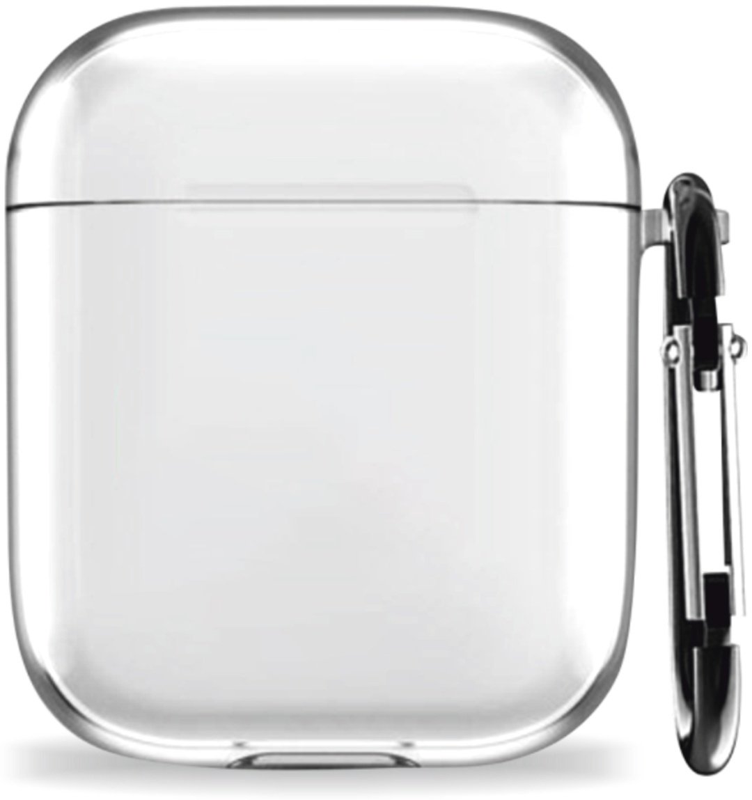 Чехол Mcover для Apple AirPods, AirPods 2 прозрачный