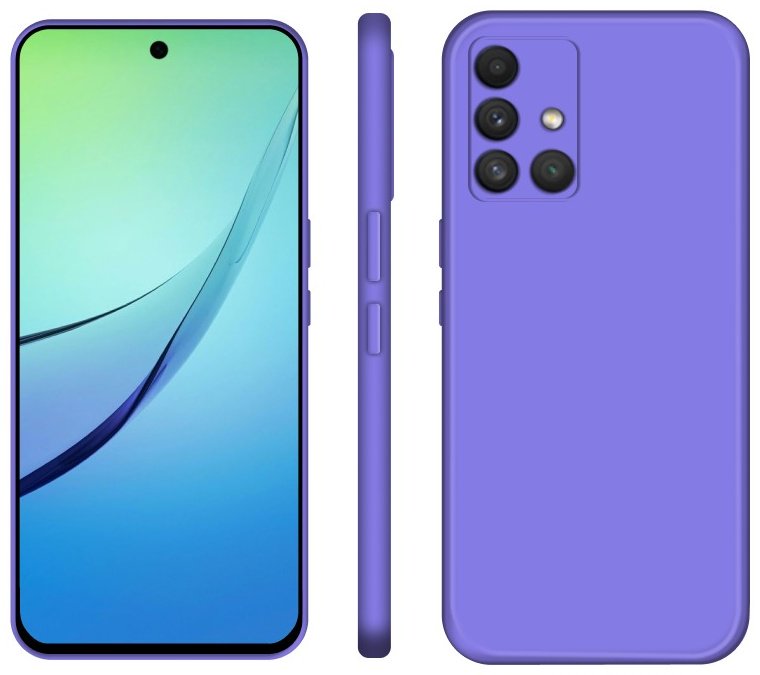 Чехол BAIKO для Samsung Galaxy A51 сиреневый купить,900