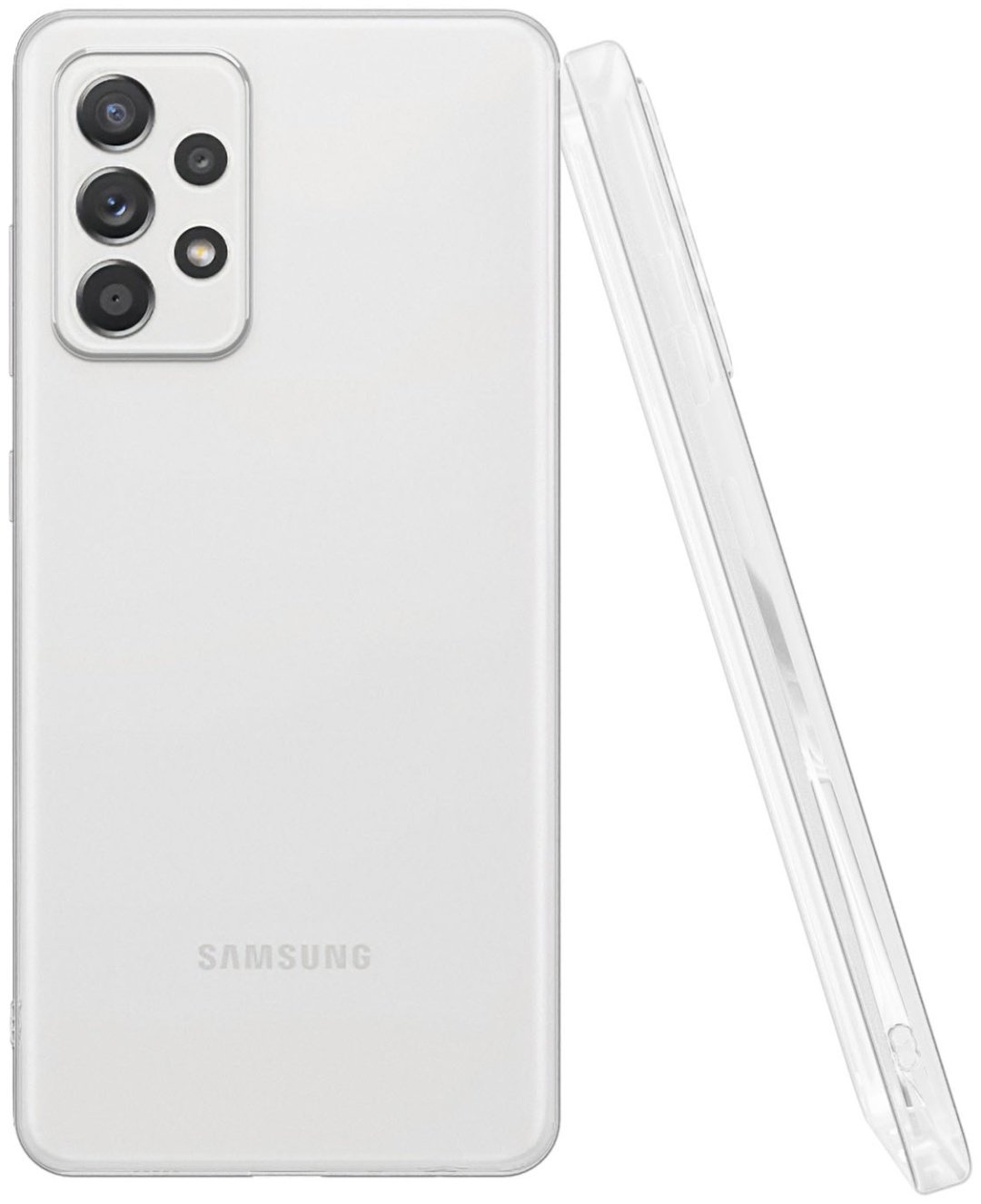 Чехол Mcover для Samsung Galaxy A52 прозрачный купить,379