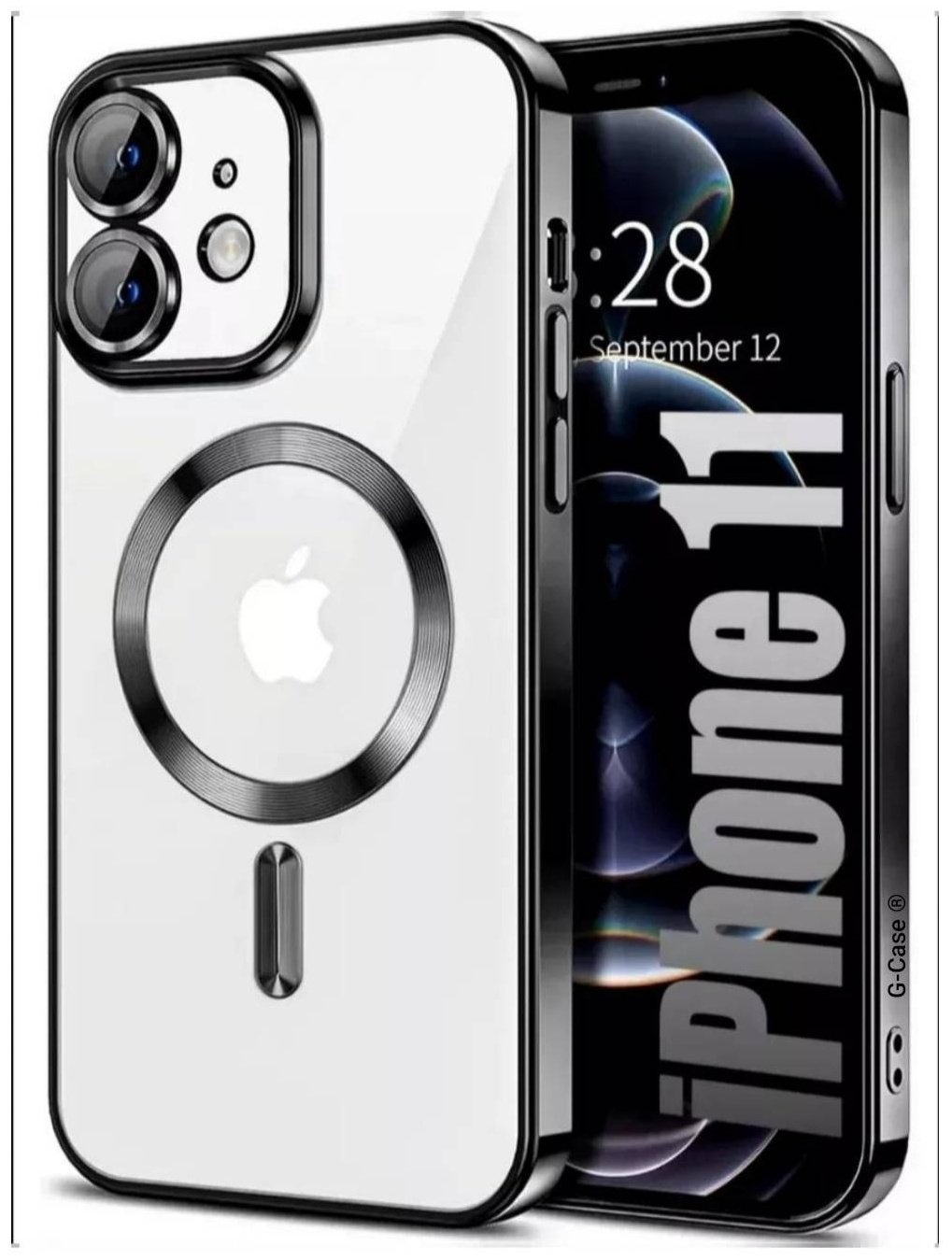 Чехол G-Case для Apple iPhone 11 черный купить,679