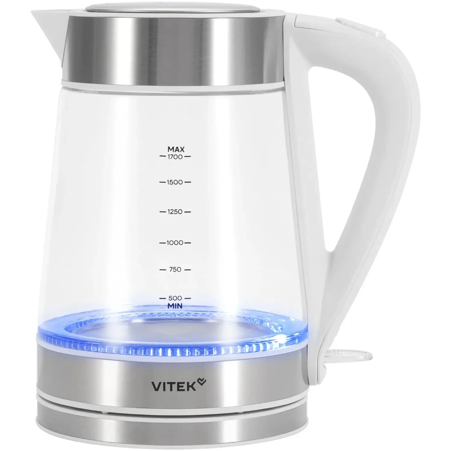 Электрочайник VITEK VT-WK1030 бело-серебристый