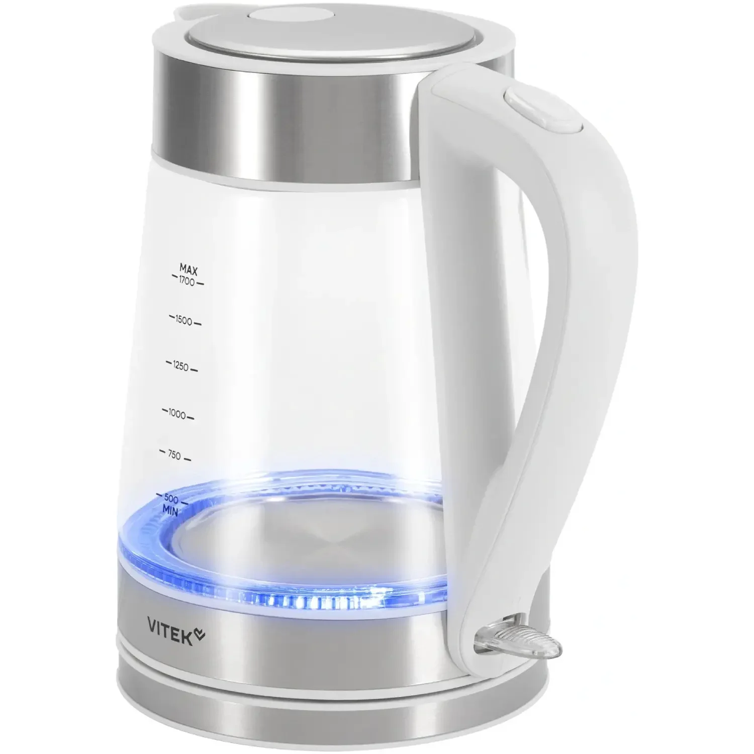Электрочайник VITEK VT-WK1030 бело-серебристый