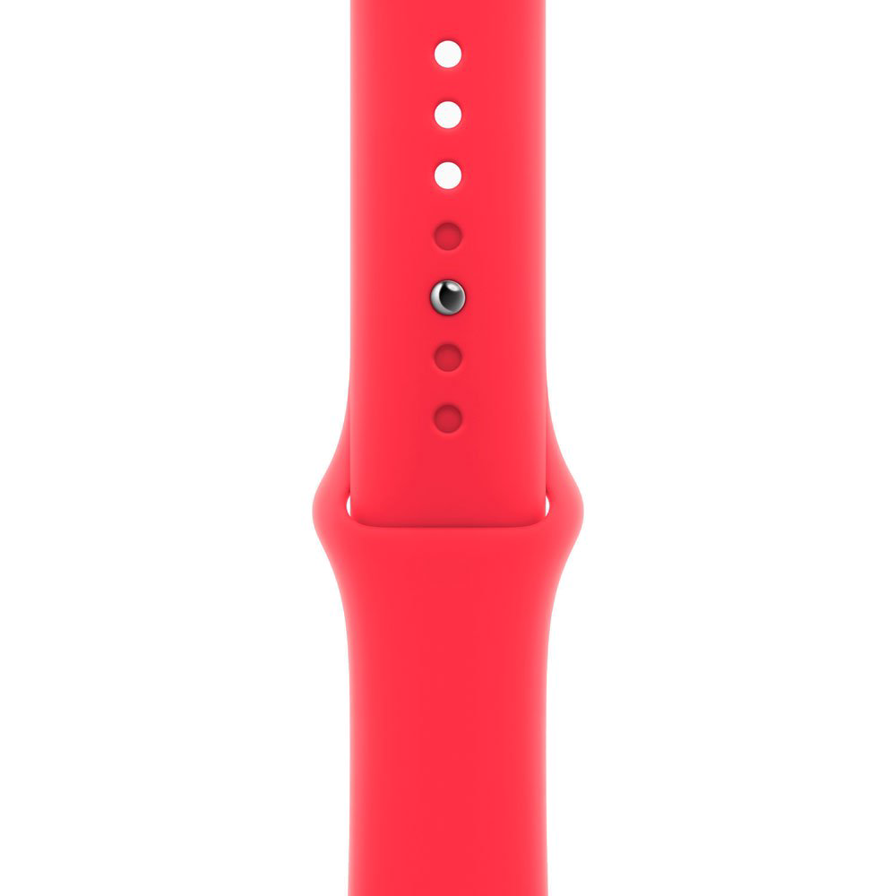 Смарт-часы Apple Watch Series 9 GPS 45mm MRXK3 (PRODUCT)RED Aluminum Case with (PRODUCT)RED Sport Band - M/L купить,NaN