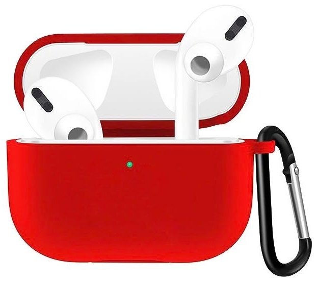 Чехол BOGEMA для Apple AirPods Pro 3 красный