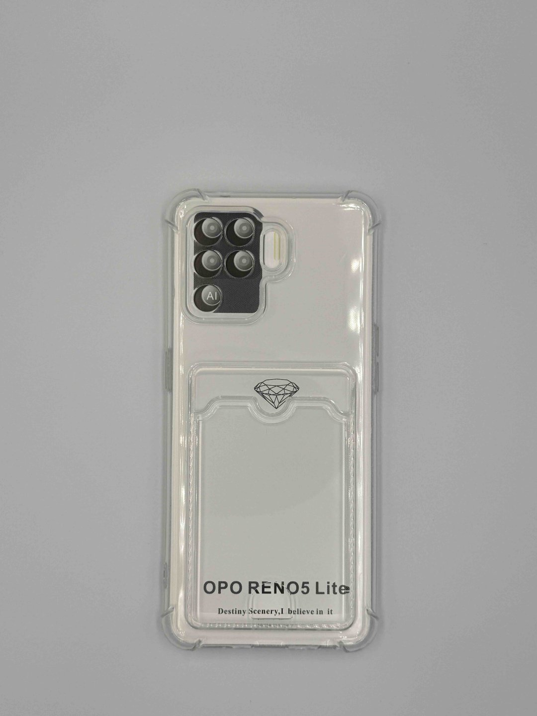 Чехол ART-CASE для OPPO Reno 5 lite прозрачный купить,639