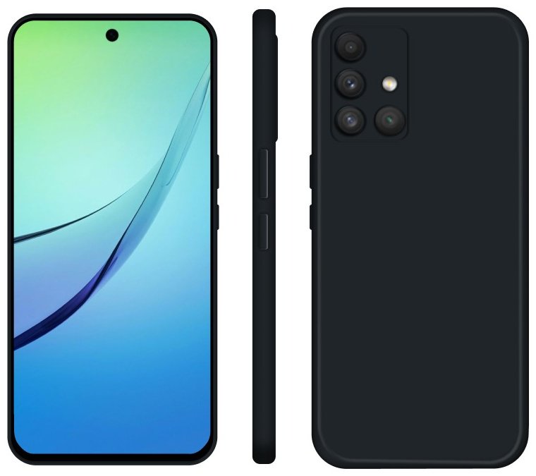 Чехол BAIKO для Samsung Galaxy A51 черный купить,884