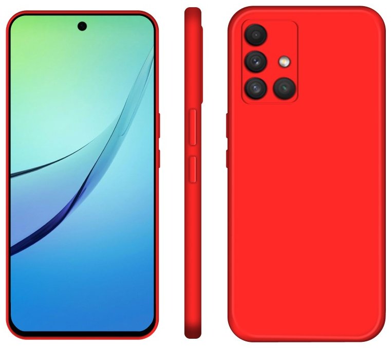 Чехол BAIKO для Samsung Galaxy A51 красный купить,880