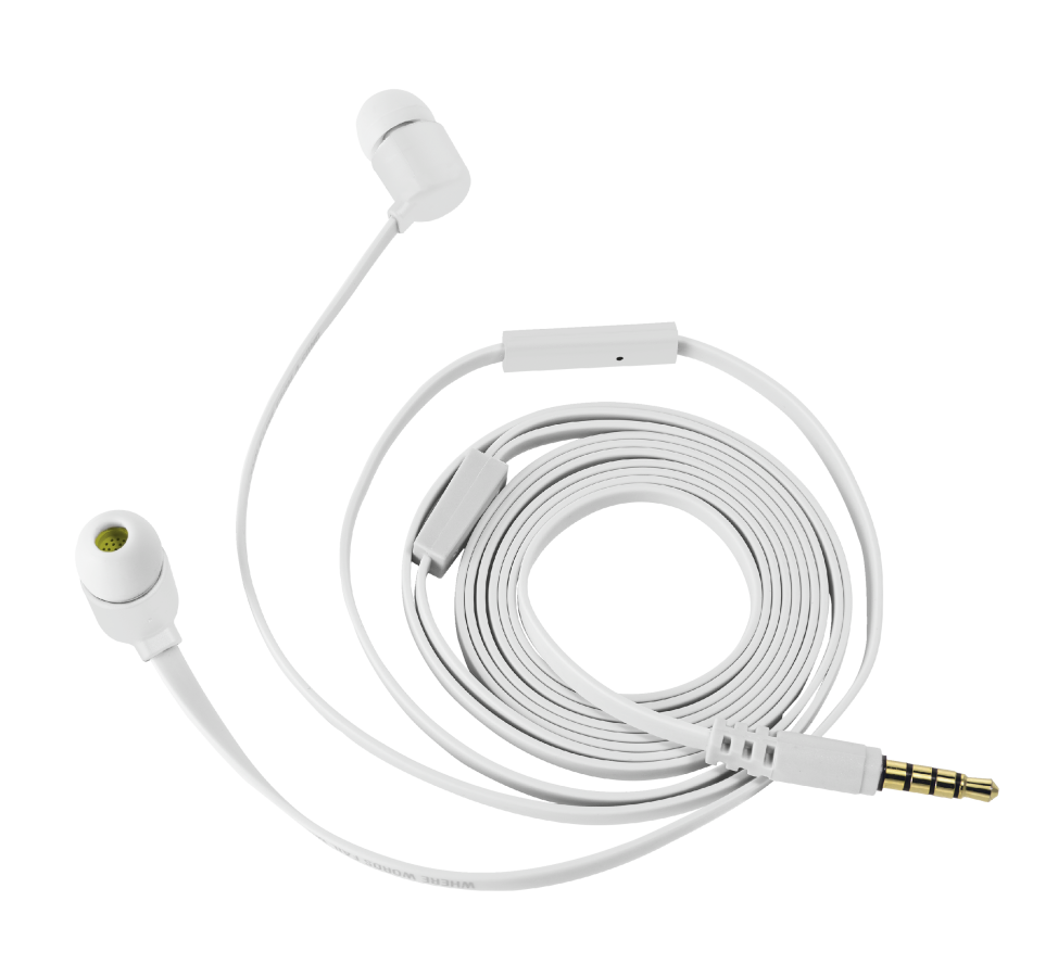 Наушники Trust Duga In-Ear белые купить,NaN