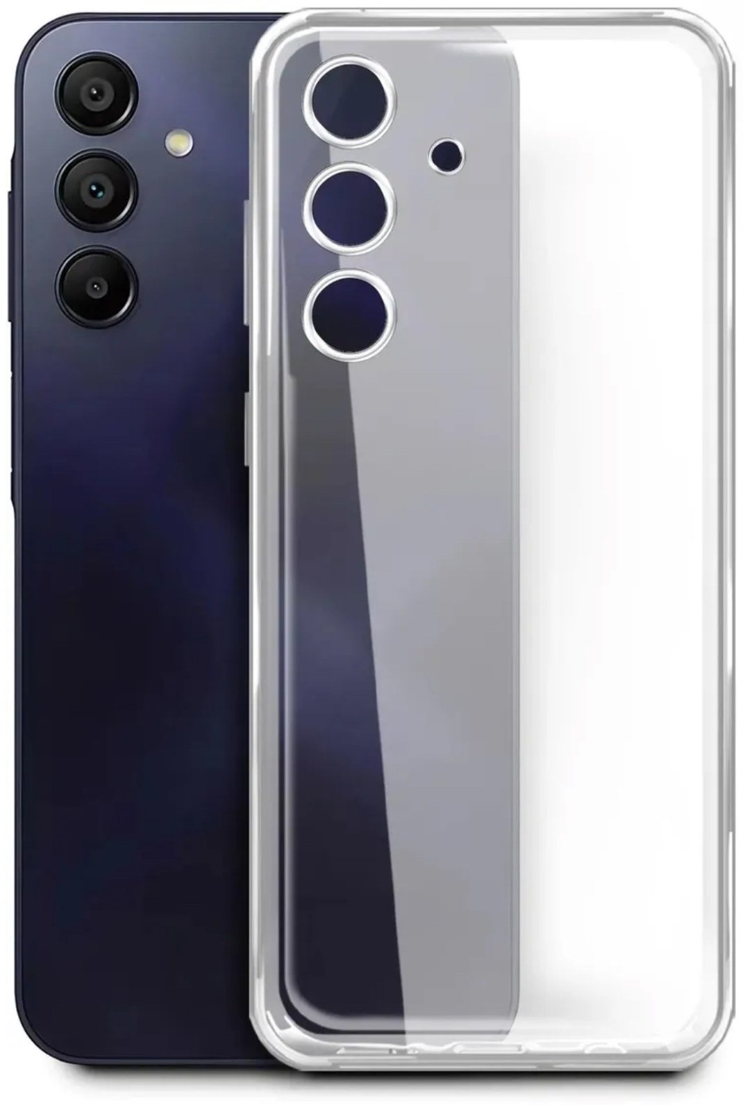Чехол BoraSCO для Samsung Galaxy A15 прозрачный купить,270