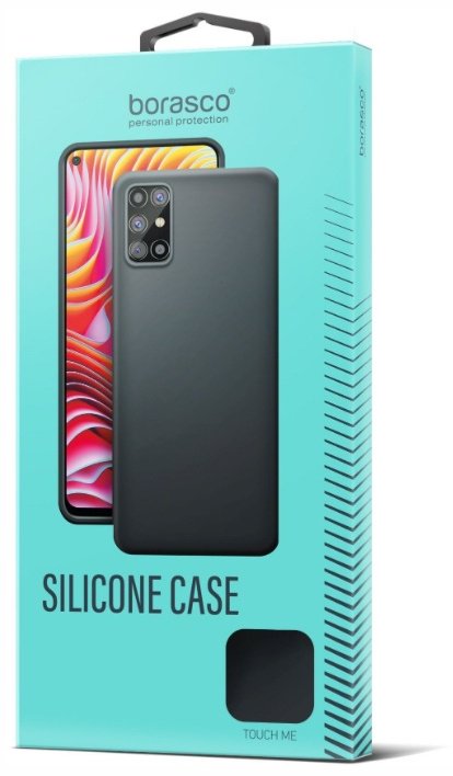 Чехол BoraSCO для Samsung Galaxy A05 черный купить,900