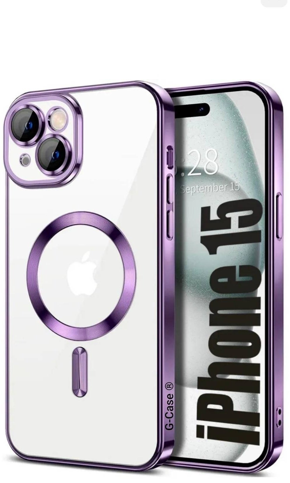 Чехол G-Case для Apple iPhone 15 фиолетовый купить,784