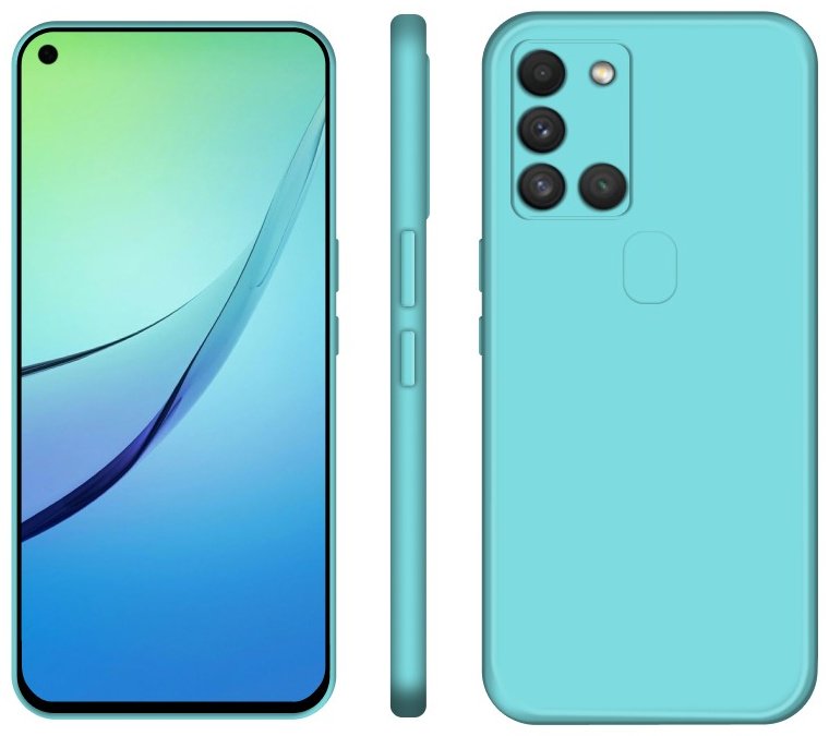 Чехол BAIKO для Samsung Galaxy A21s бирюзовый - ForteMarket Чехол BAIKO для Samsung Galaxy A21s бирюзовый купить,900