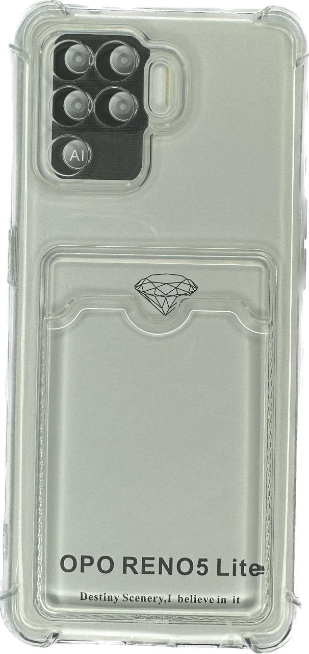 Чехол G-Case для OPPO Reno 5 lite прозрачный купить,360