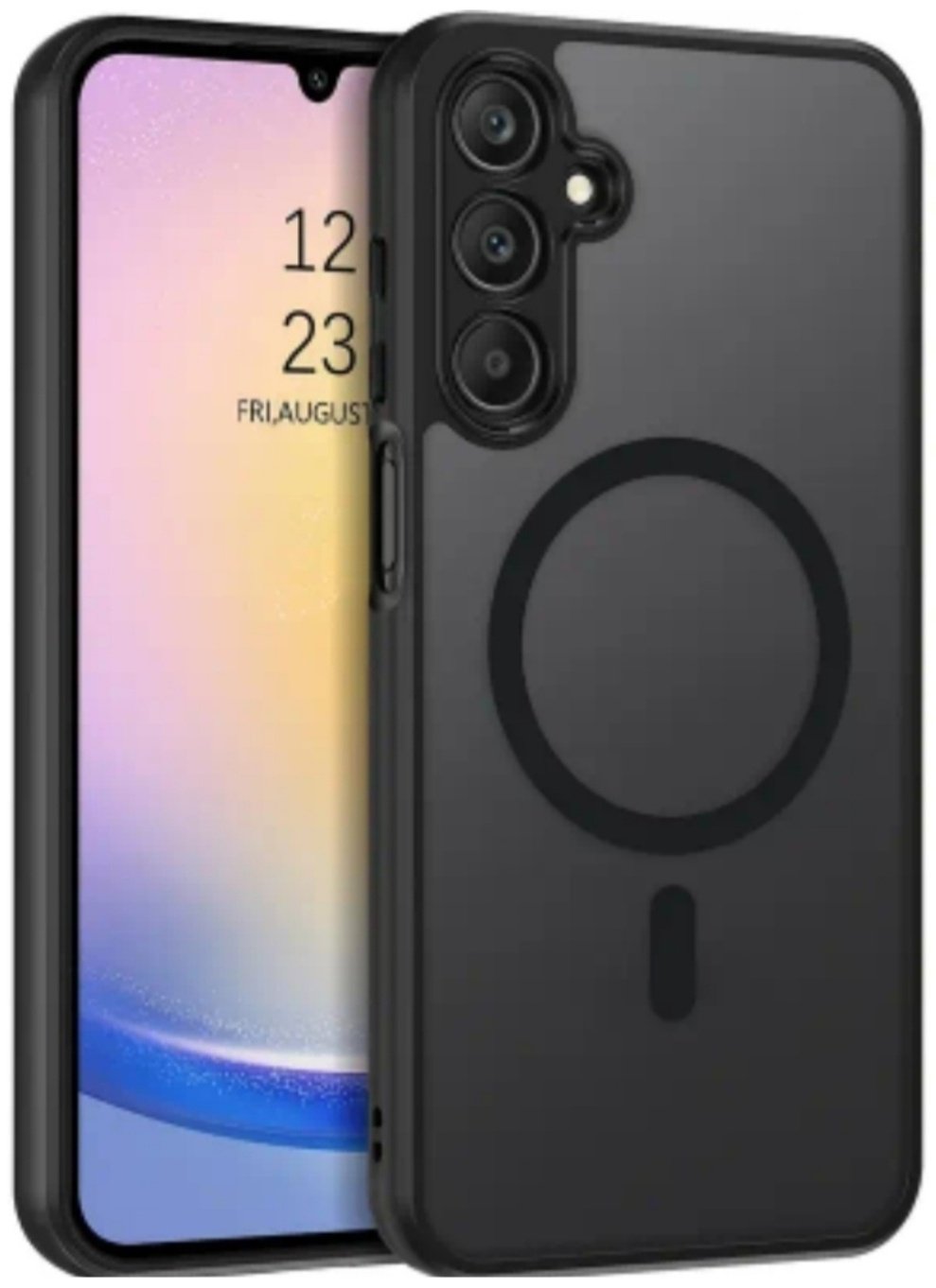 Чехол G-Case для Samsung Galaxy A56 темно-прозрачный купить,800