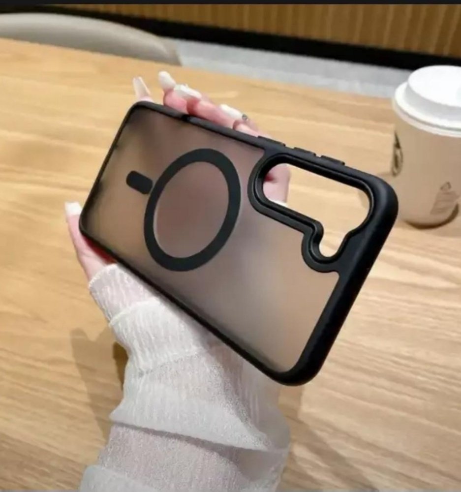 Чехол G-Case для Samsung Galaxy A56 темно-прозрачный купить,800
